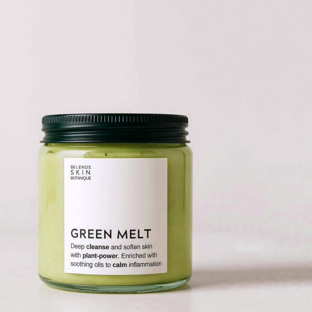 GREEN CLEANSING BALM with Moringa and Camellia Oil
