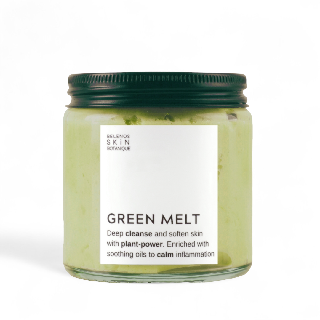 GREEN CLEANSING BALM with Moringa and Camellia Oil
