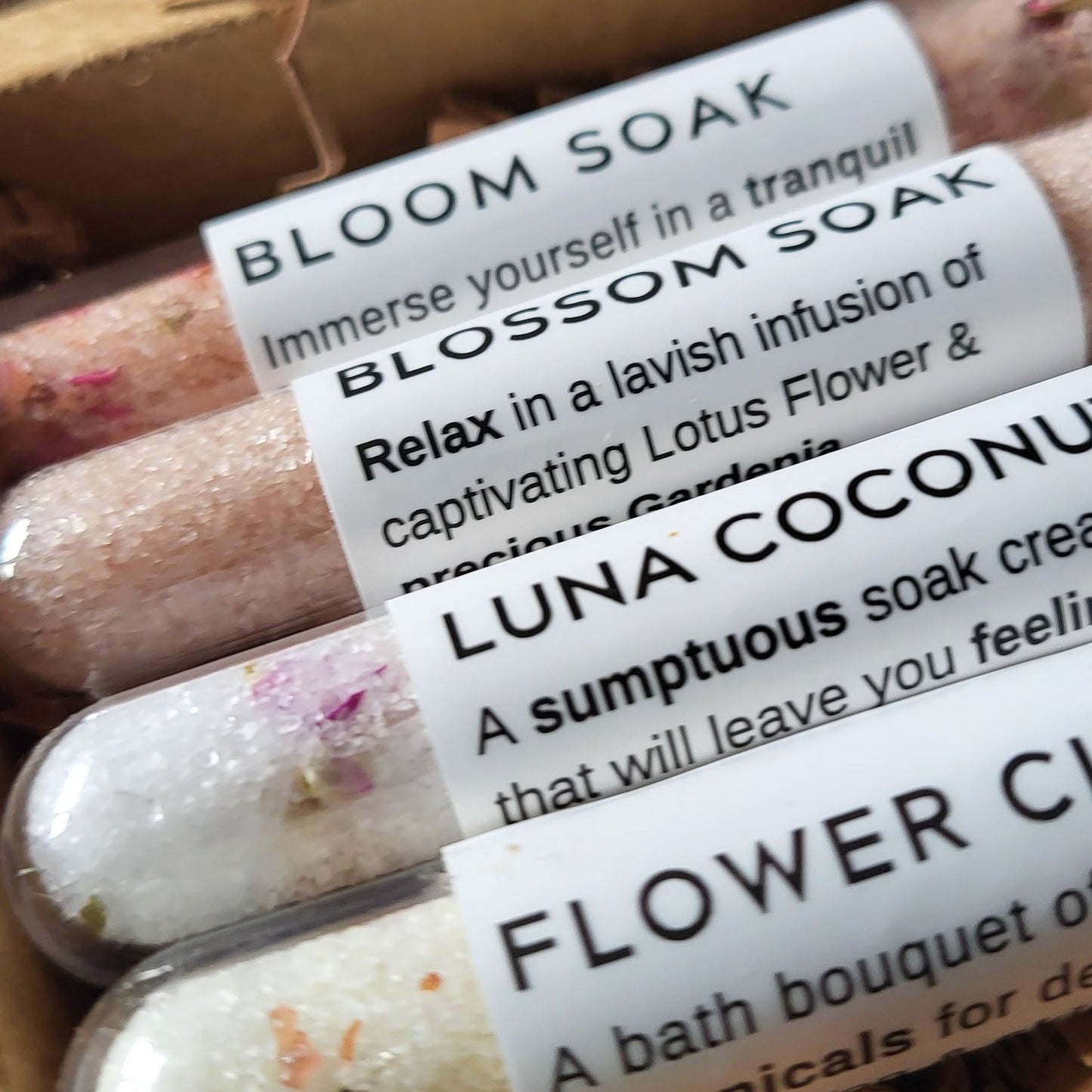 All The Flowers Salt  Soak GIft