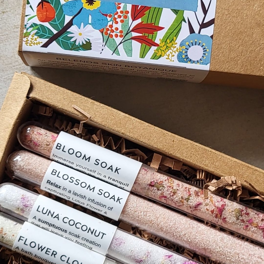 All The Flowers Salt  Soak GIft