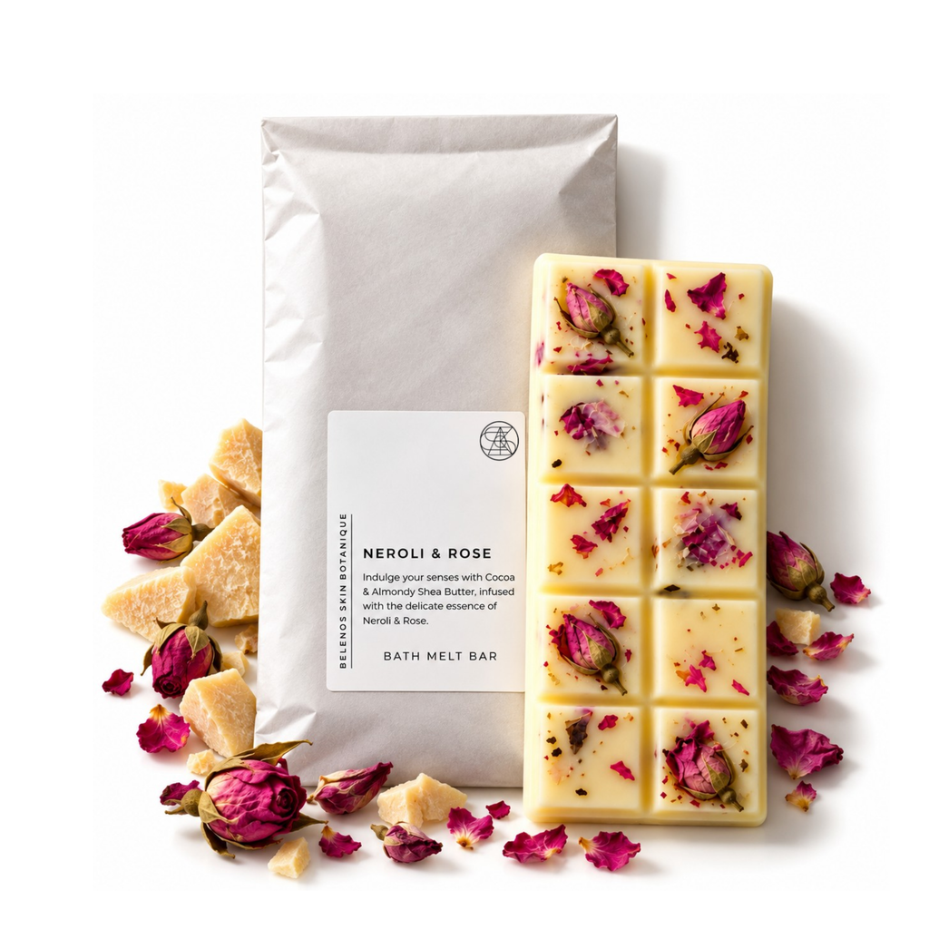 COCOA BATH MELT BAR - Rose + Neroli