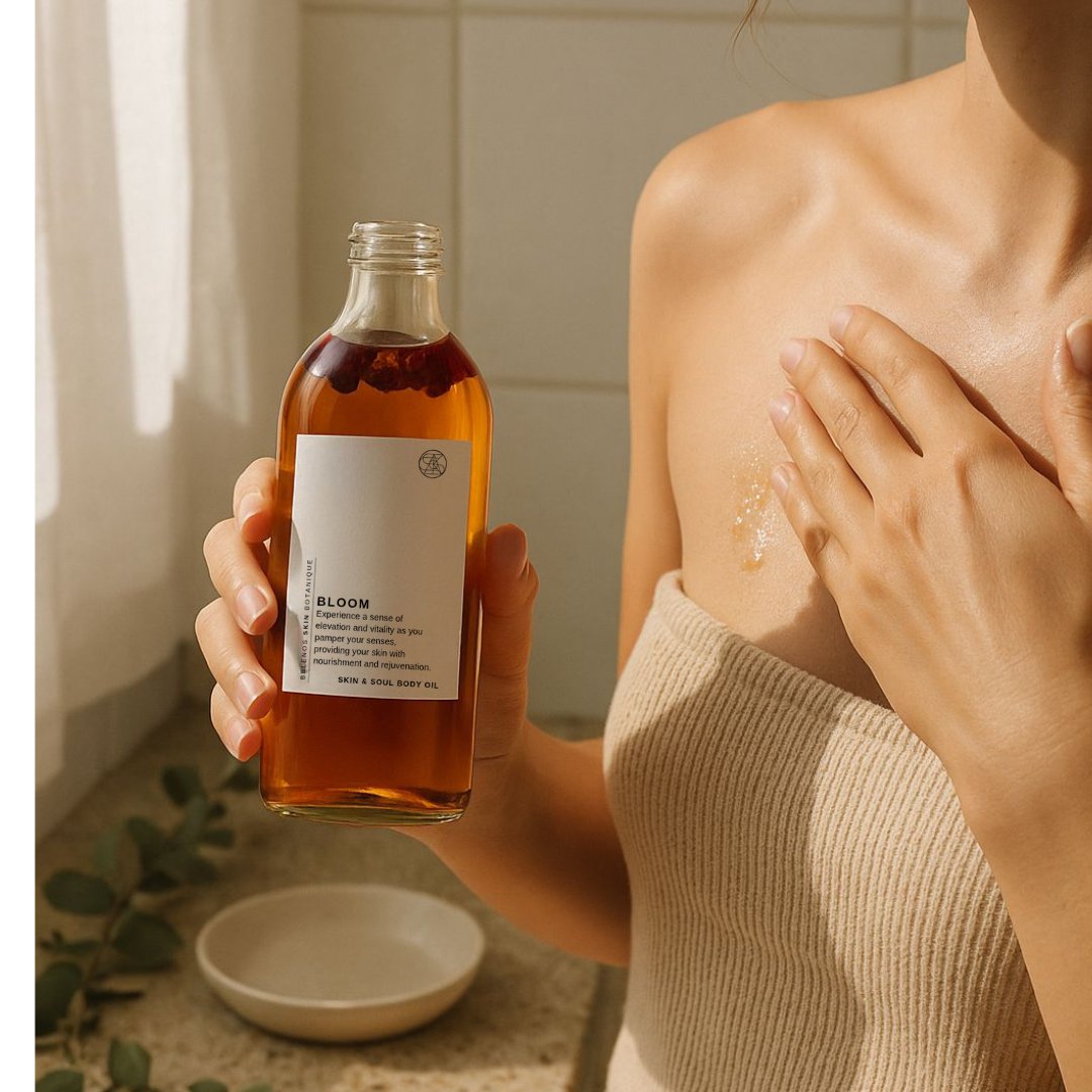 BLOOM BATH to BODY OIL | Rosehip + Neroli Oil