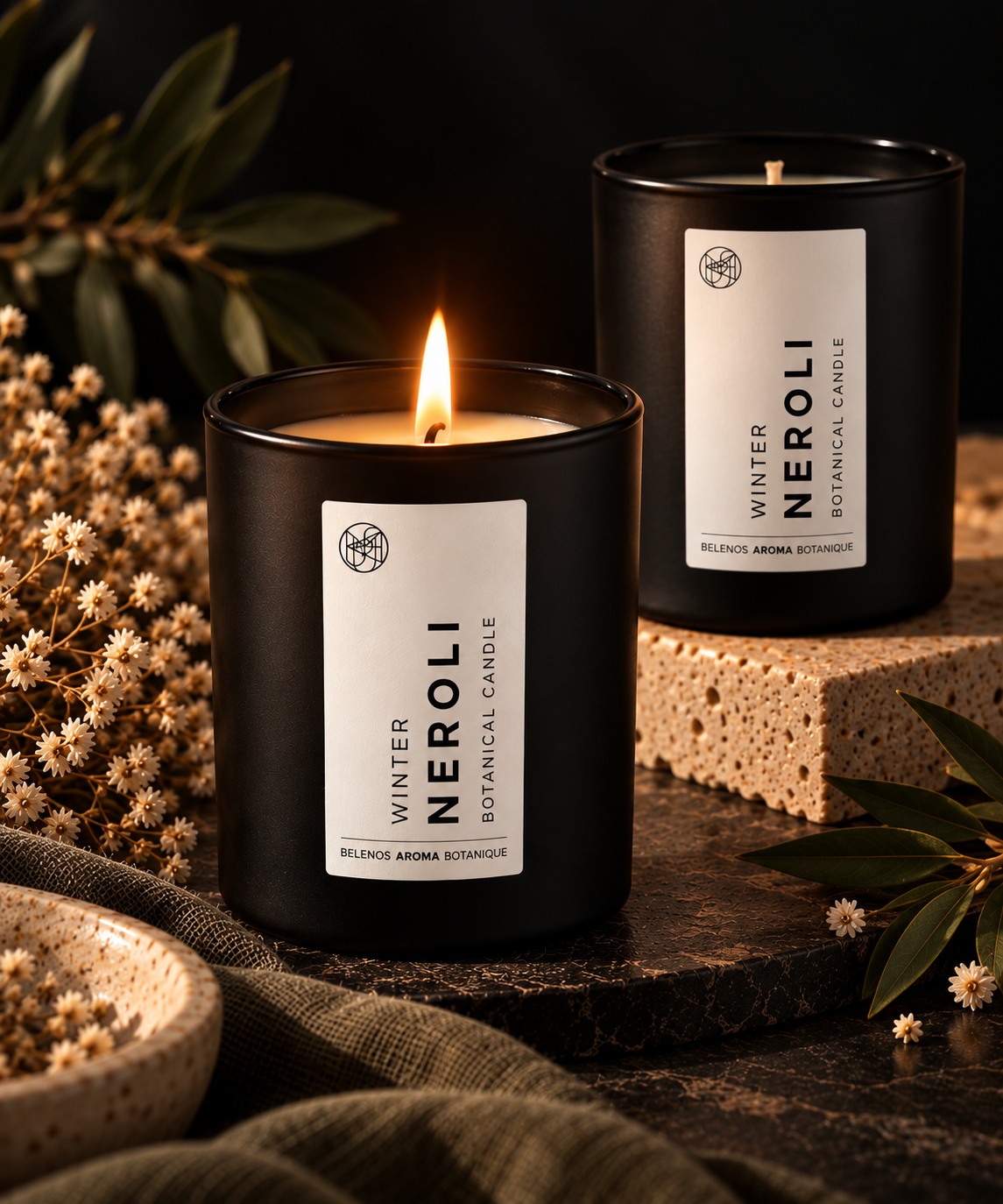 WINTER NEROLI BOTANICAL CANDLE