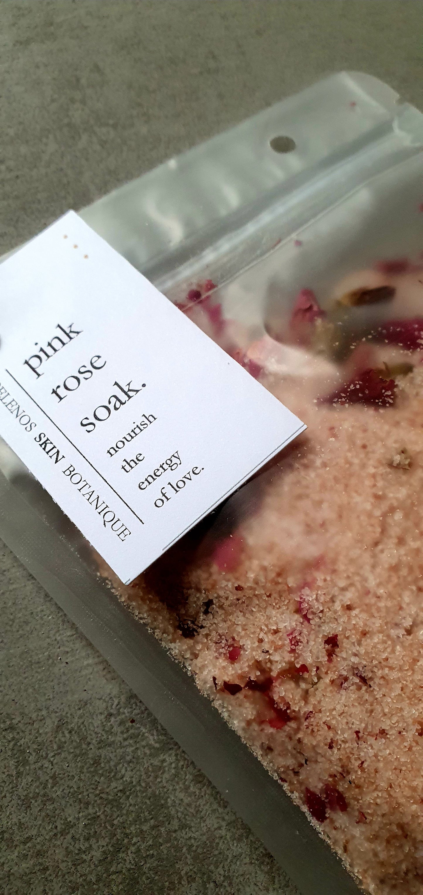 PINK ROSE Bath Soak