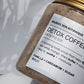 DETOX COFFEE SCRUB / JAR with Vanilla + Cardamom